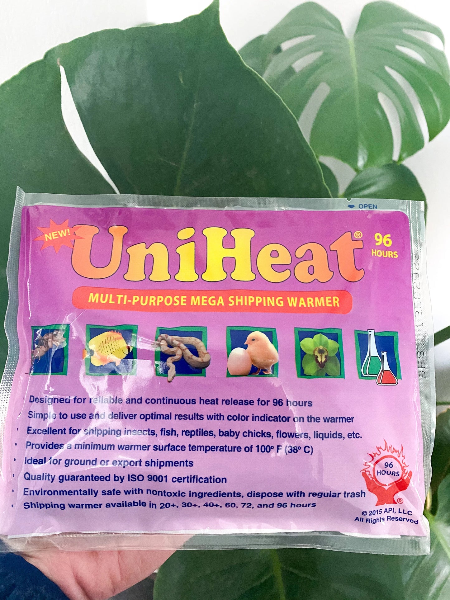 Add-on Heat Pack for Plant Shipping