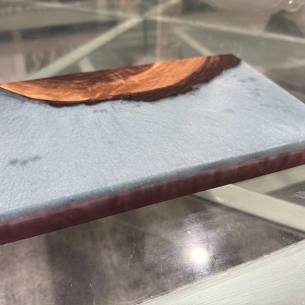 ✨ Premium Epoxy Resin & Black Walnut Charcuterie Board (11” × 7” × 1⅛”)