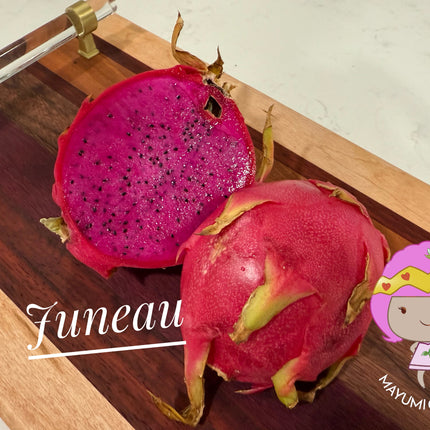 Juneau dragon fruit live cutting