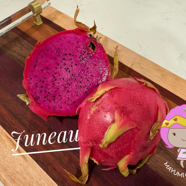 Juneau dragon fruit live cutting