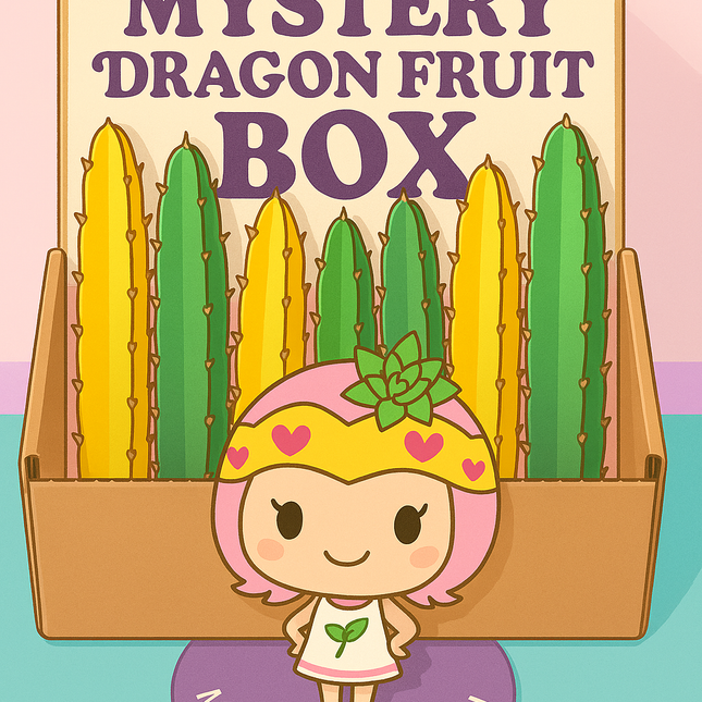 Dragon Fruit Cuttings Mystery Box