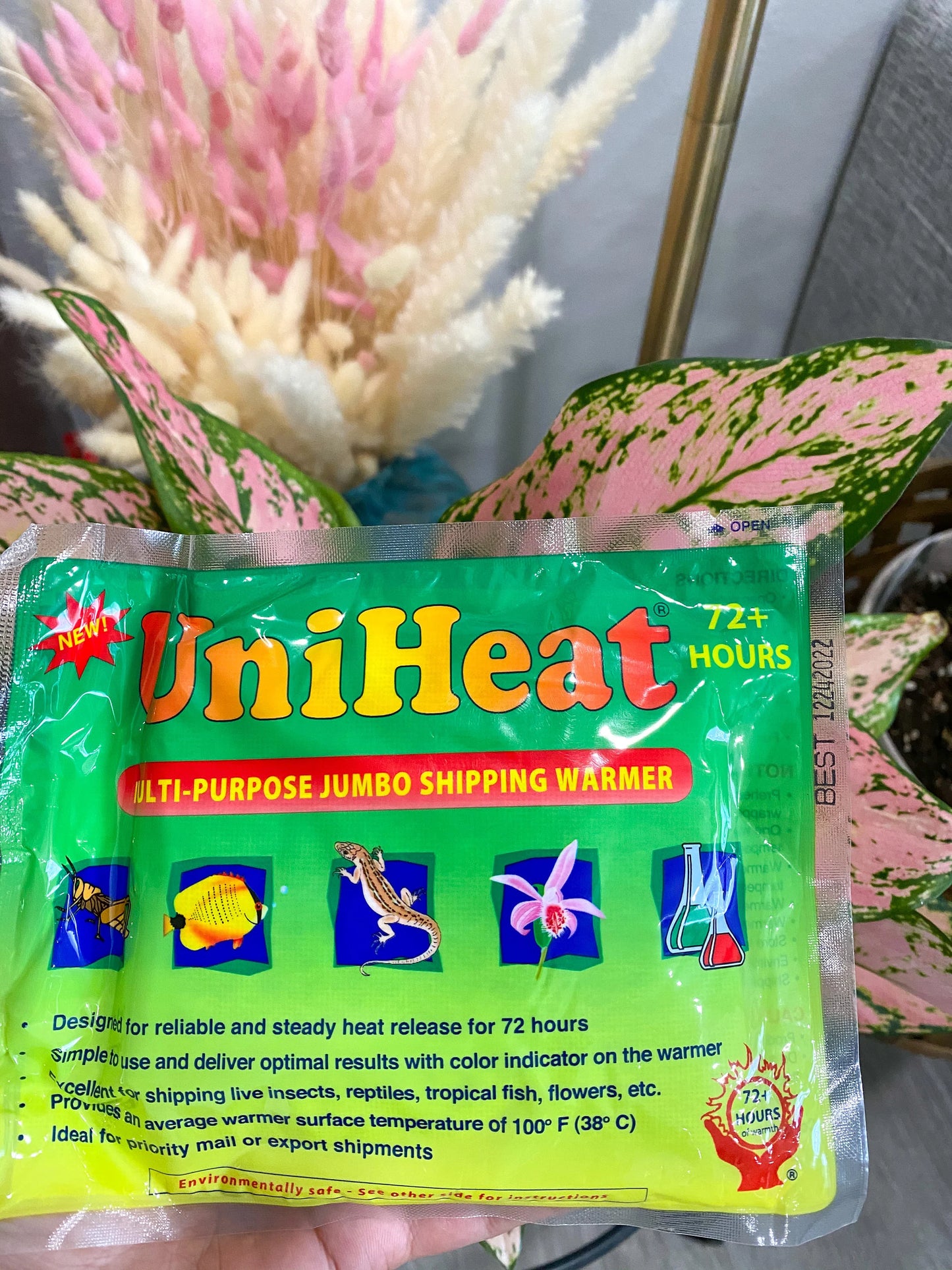 Add-on Heat Pack for Plant Shipping