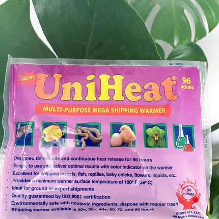 Add-on Heat Pack for Plant Shipping
